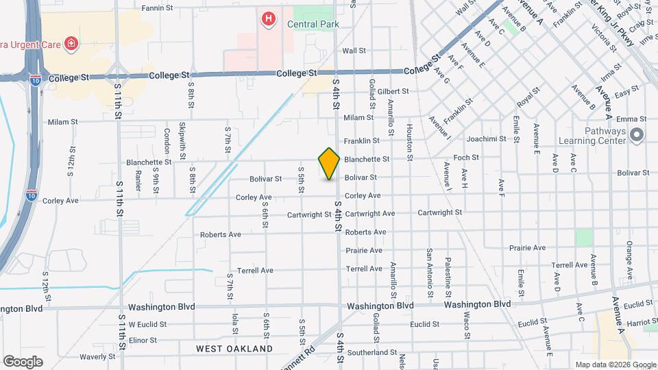 2450 S 4th St Map and Location Details