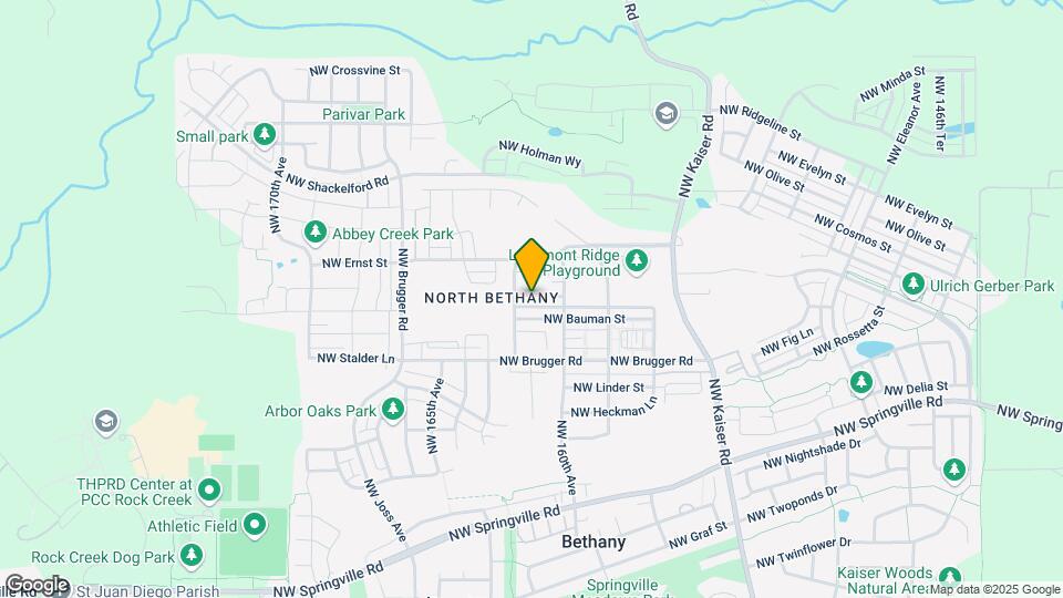 16148 NW Pristine Ln Map and Location Details