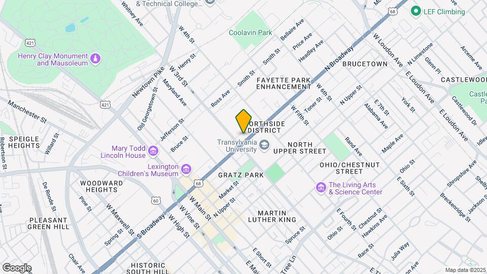 319 N Broadway Mapa y Detalles de la Ubicación