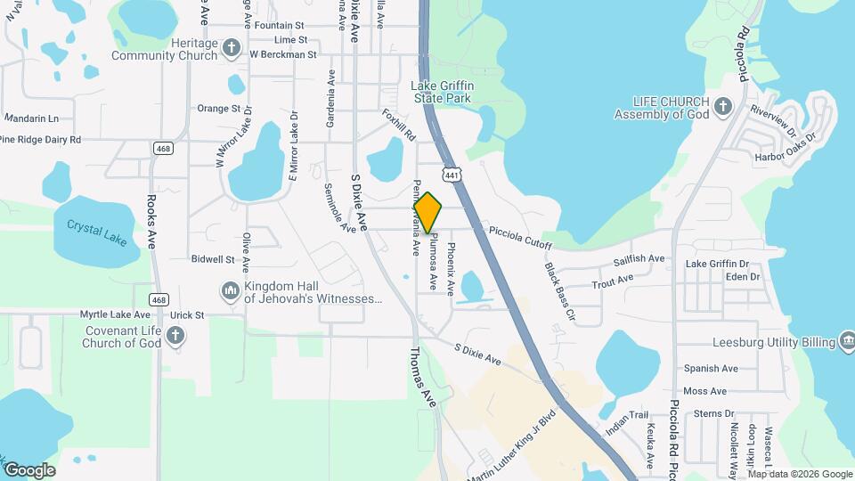 702 Plumosa Ave Map and Location Details