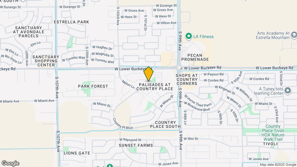 10108 W Williams St Mapa y Detalles de la Ubicación