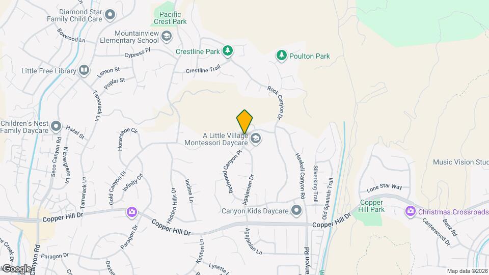 21779 Redwood Canyon Pl Mapa y Detalles de la Ubicación