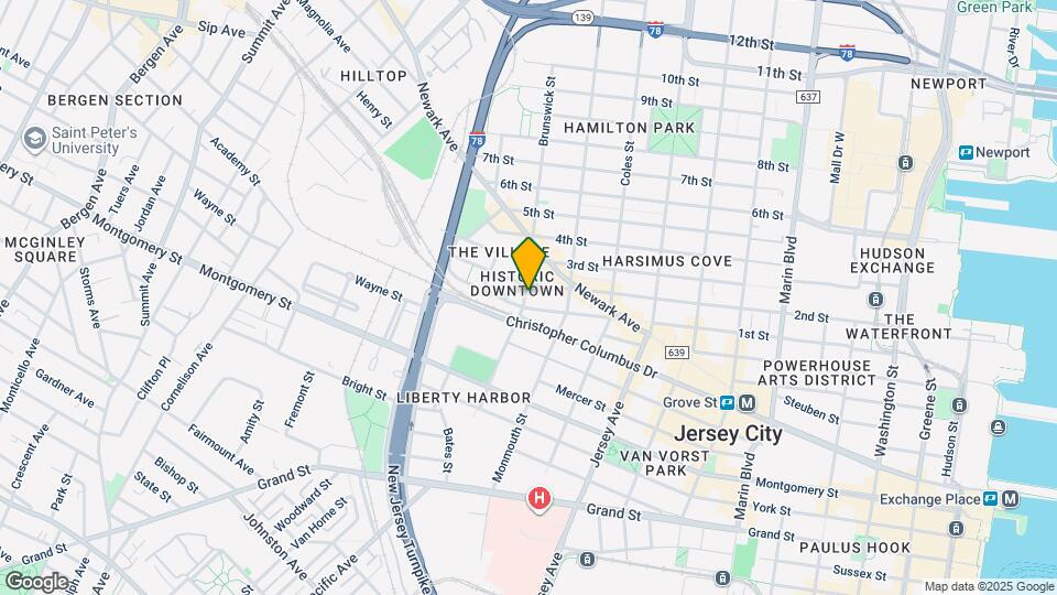 110 Brunswick St Map and Location Details