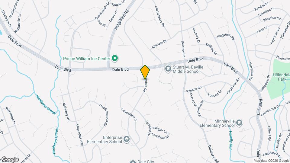 13612 Lindendale Rd Map and Location Details