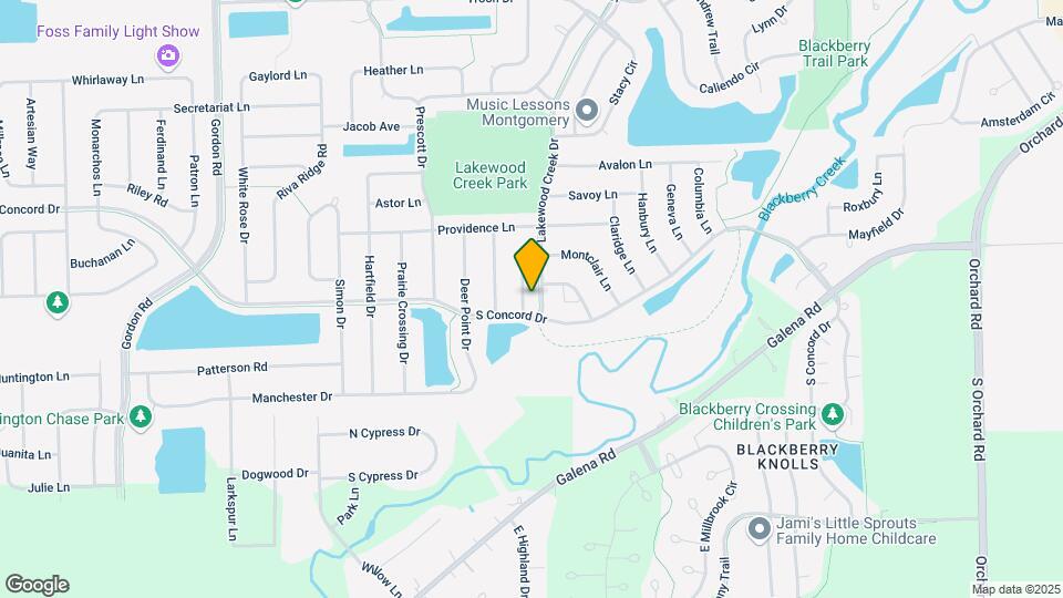 2472 Hillsboro Ln Map and Location Details