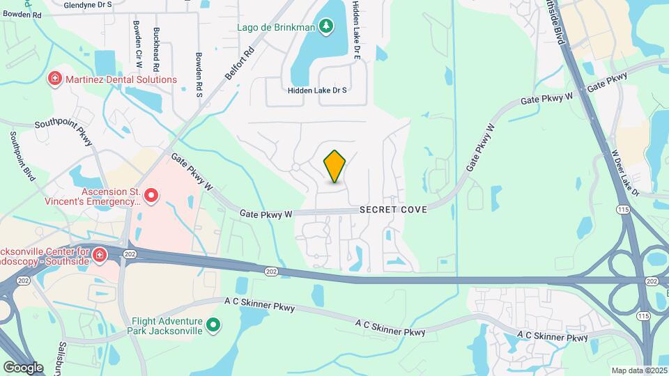 8343 Copperwood Ln Map and Location Details