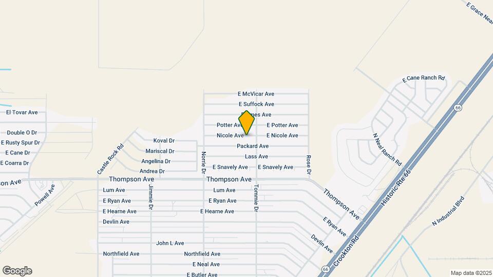 3846 E Nicole Ave Map and Location Details