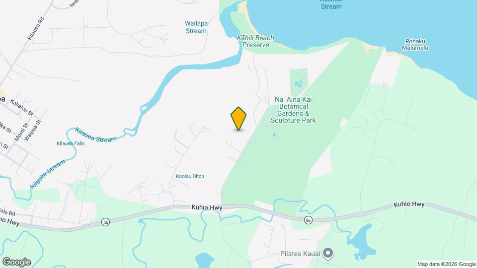 4252 Wailapa Rd Map and Location Details