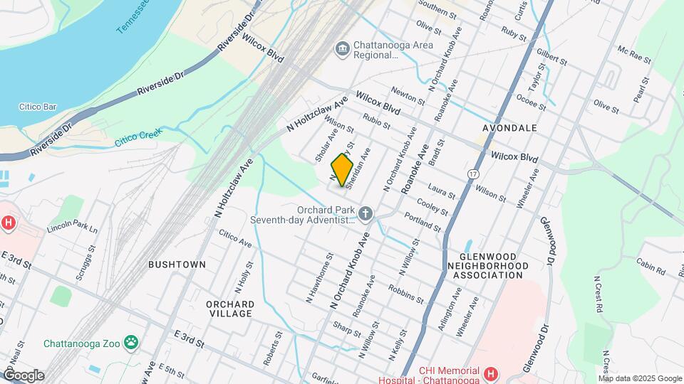 1003 Sheridan Ave Mapa y Detalles de la Ubicación