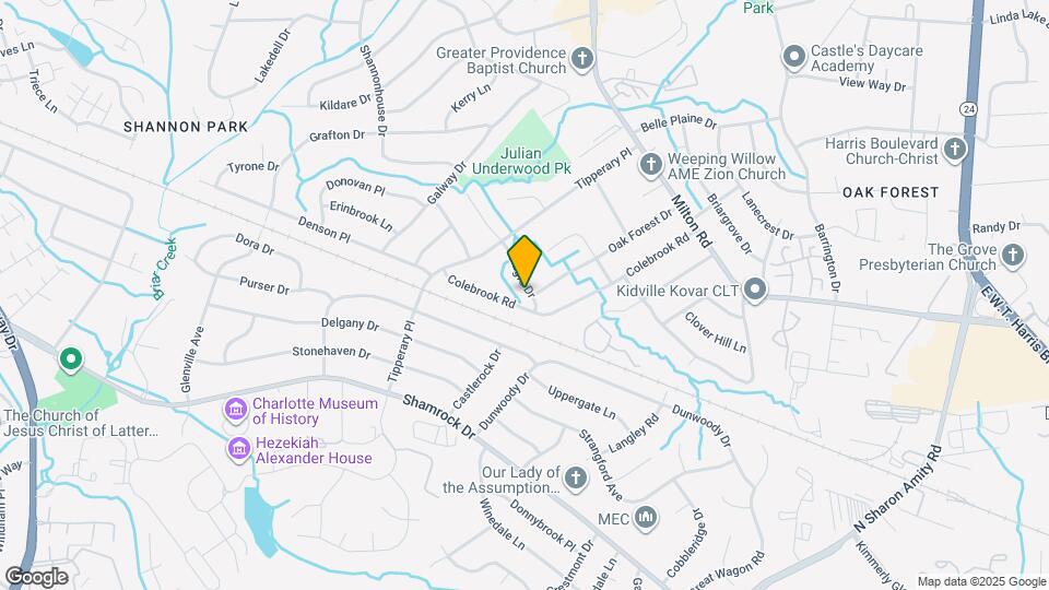 3932 Slagle Dr Map and Location Details