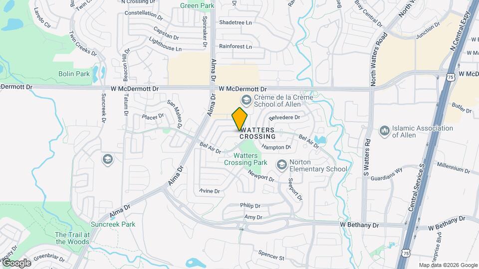 1203 Cordova Dr Map and Location Details