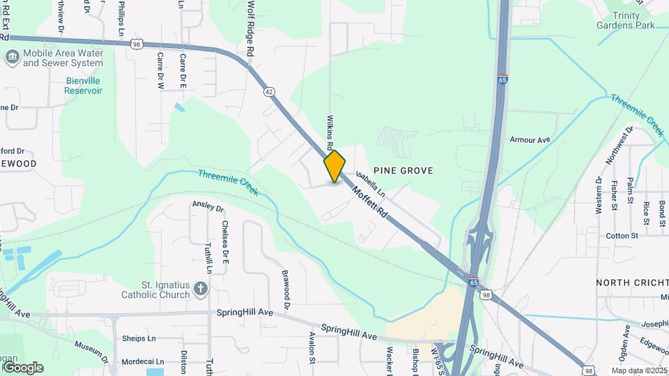 3907 Moffett Ct Map and Location Details