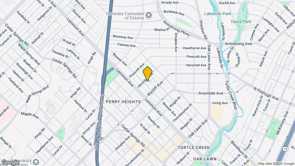 4330 Bowser Ave, Unit 202 Map and Location Details