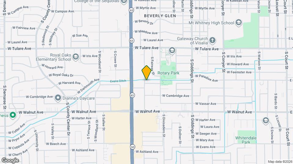 1608-1610 S Central St Map and Location Details