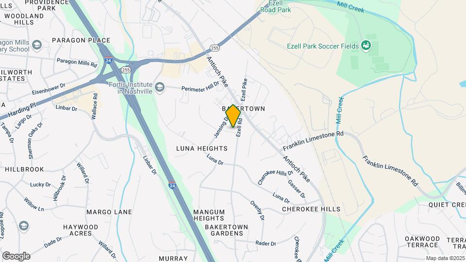3315-3317 Ezell Rd Map and Location Details