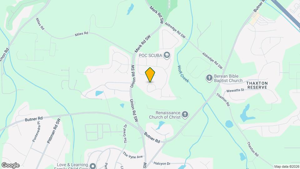 5372 Heyward Pl SW Map and Location Details