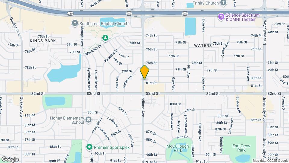 3316 81st St Map and Location Details