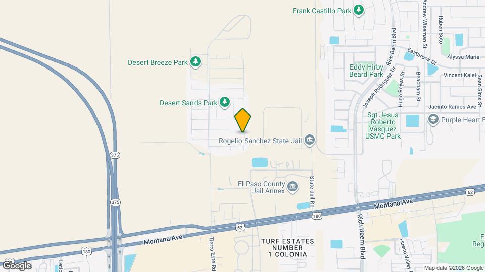 12365 Desert Dove Ave Map and Location Details