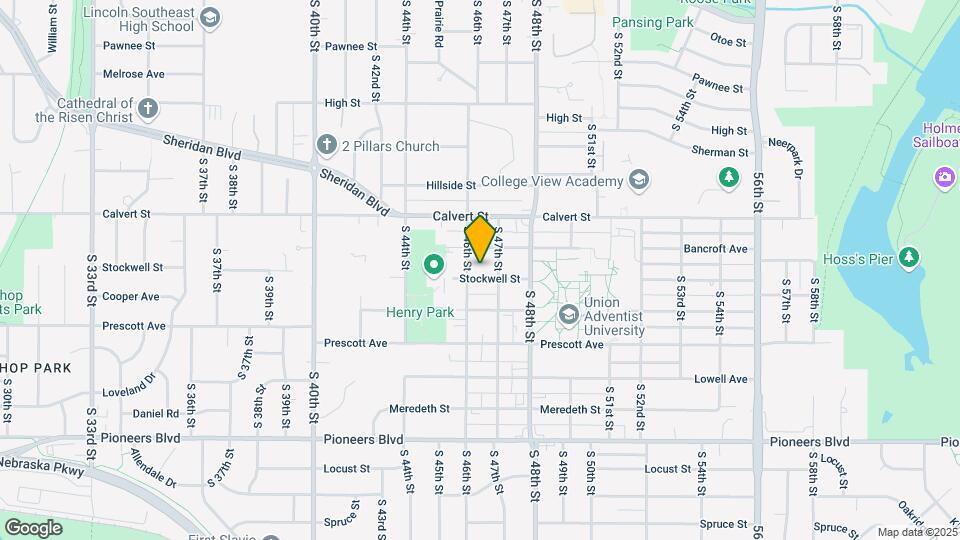 4620 Stockwell St Map and Location Details