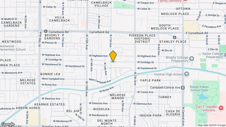 777 W Coolidge St Map and Location Details