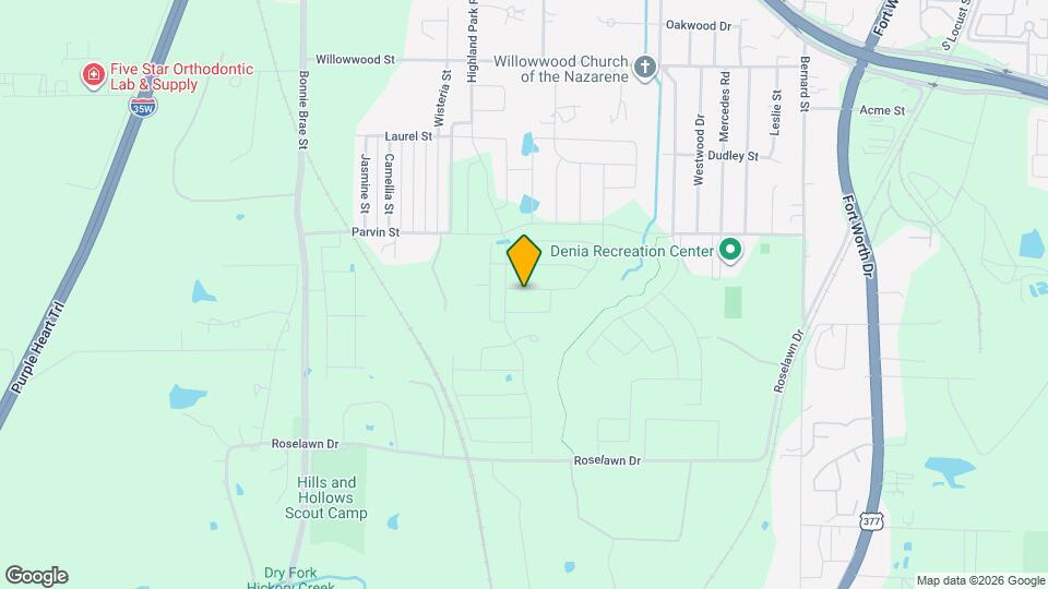 1721 Swallow St Map and Location Details