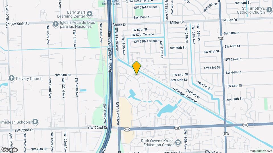 11507 SW 64th St Map and Location Details