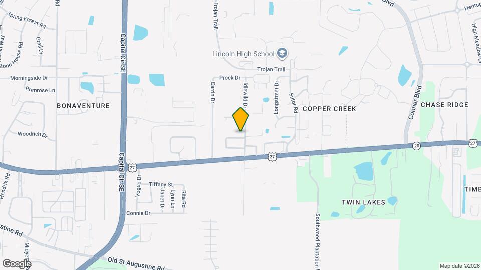 3422 Miami Dr Map and Location Details