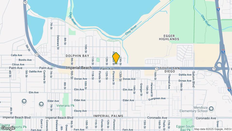 1252-1266 Palm Ave Map and Location Details