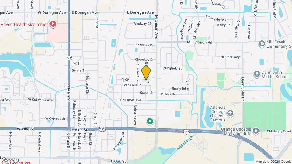 2104 N Seminole St Map and Location Details