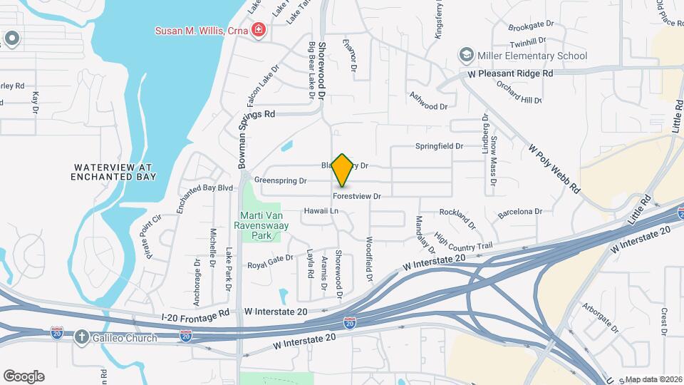 6905 Forestview Dr Mapa y Detalles de la Ubicación