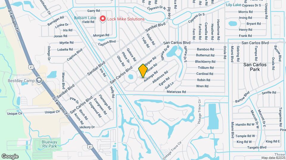 8069 Anhinga Rd Map and Location Details