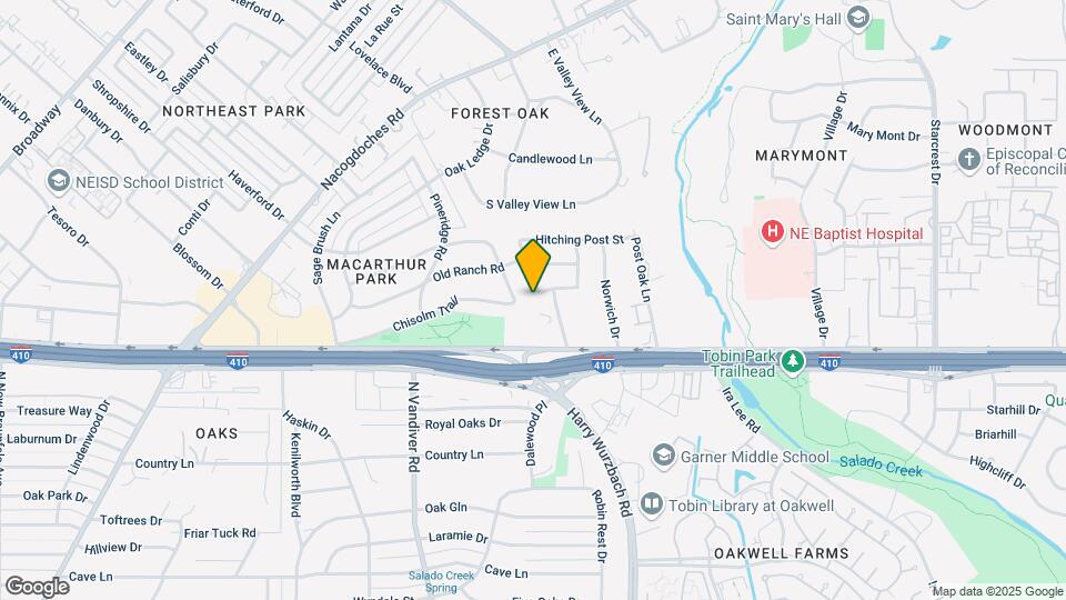 8603 Derringer St Map and Location Details