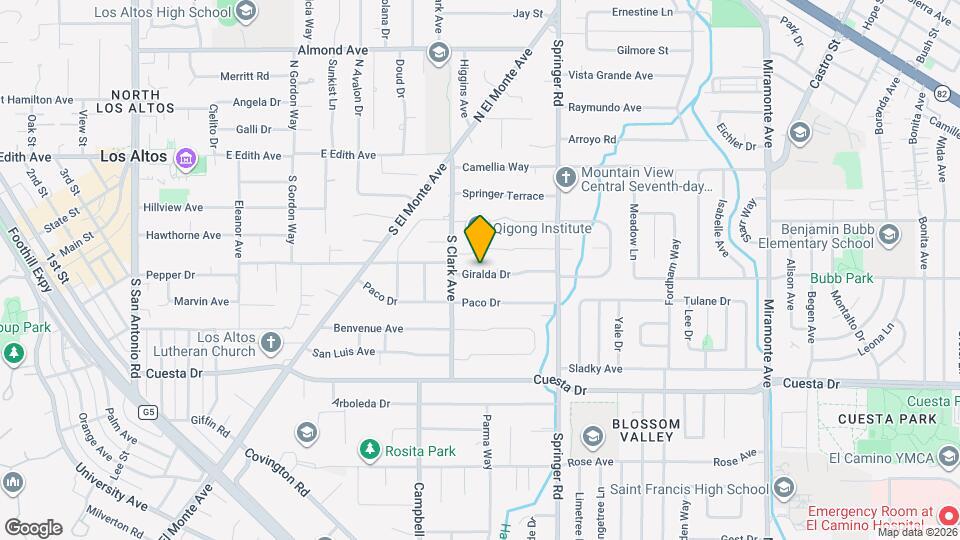 617 Giralda Dr Map and Location Details