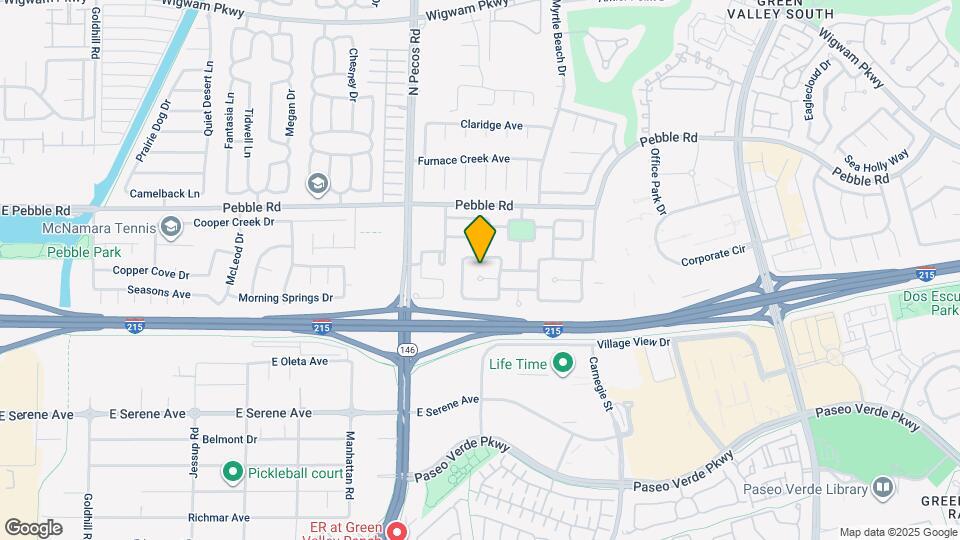 2458 Avenida Sol Mapa y Detalles de la Ubicación