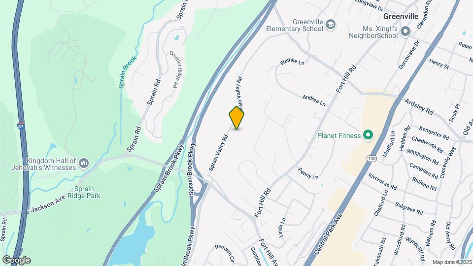 62 Sprain Valley Rd Map and Location Details