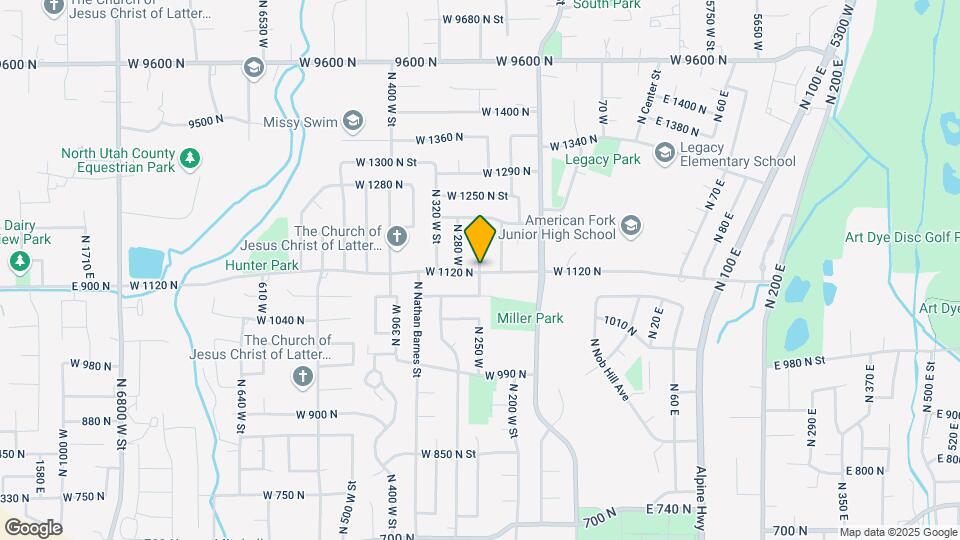 1121 W 250 S, Unit 301 Map and Location Details