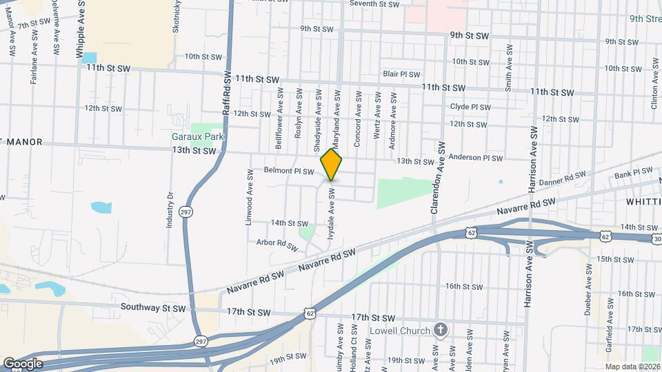 1337 Ivydale Ave SW Map and Location Details