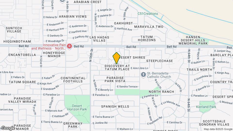 5704 E Aire Libre Ave Map and Location Details