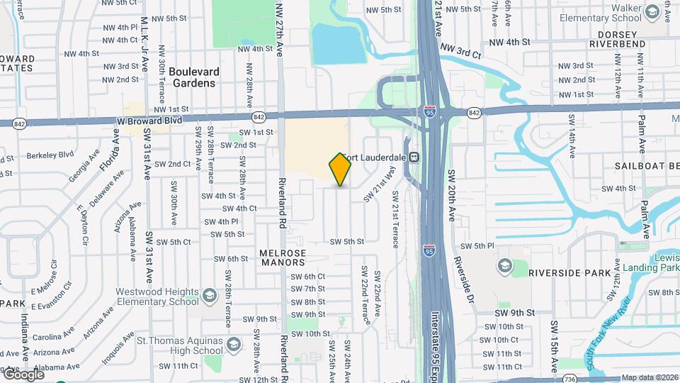 300 SW 25th Ave Map and Location Details