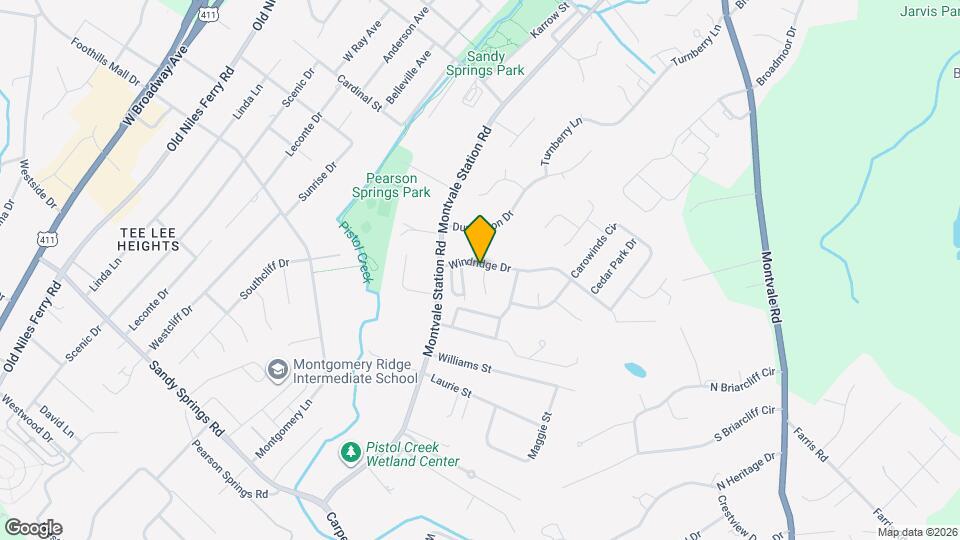 1501 Woodbury Ct Map and Location Details