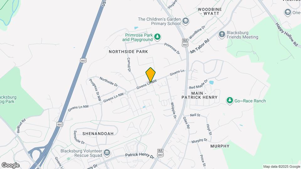 1733 Aden Ln Mapa y Detalles de la Ubicación