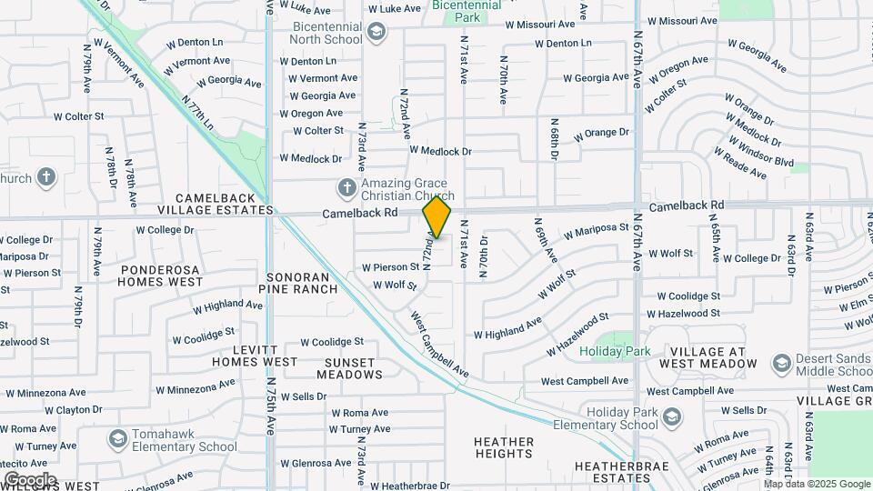 7128 W Pierson St Mapa y Detalles de la Ubicación