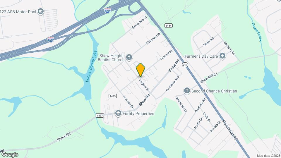 5816 Gregory St Map and Location Details