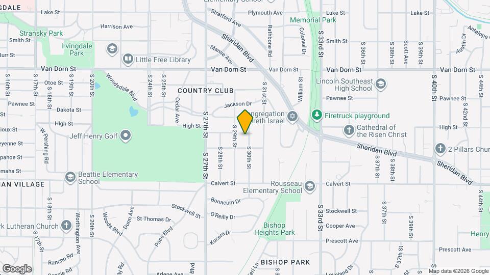 3211 S 30th St, Unit 1502 Map and Location Details