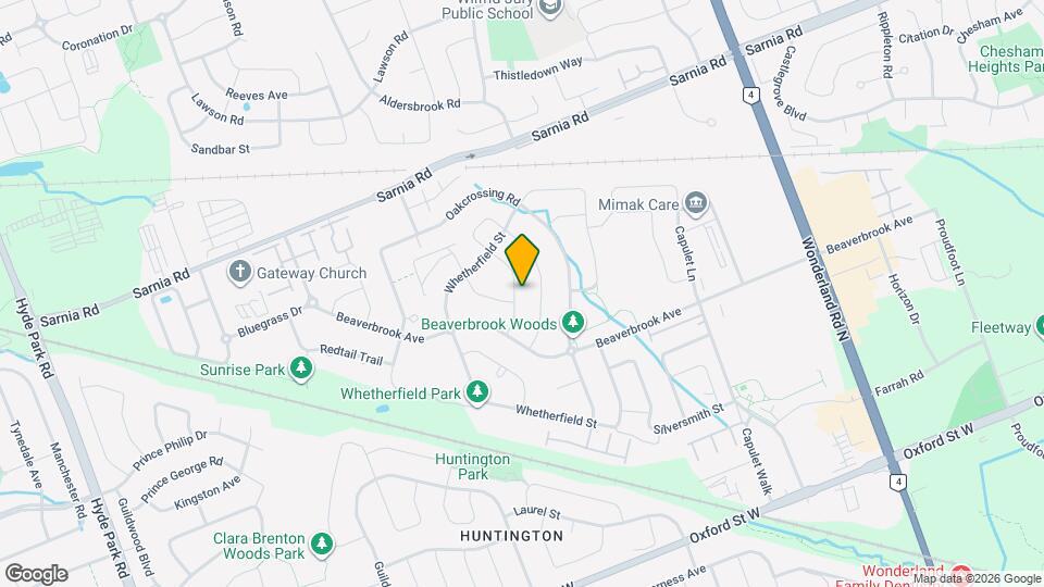 858 Roulston St Map and Location Details