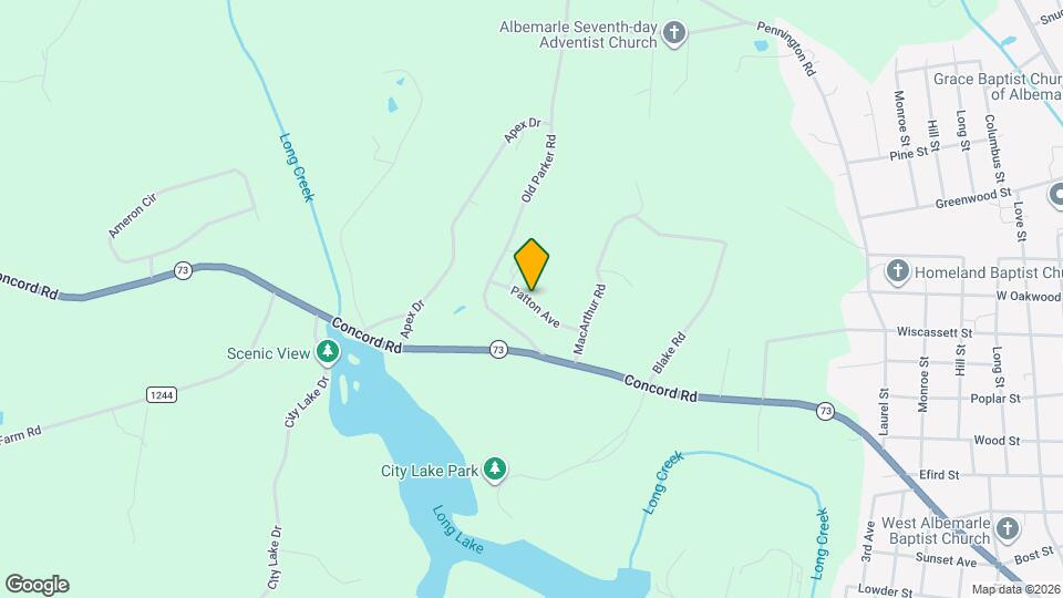 1030 Patton Ave Map and Location Details