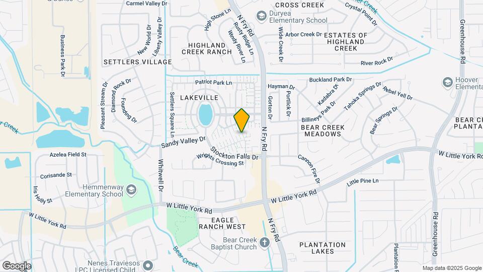 6231 Lone Prairie Way Map and Location Details