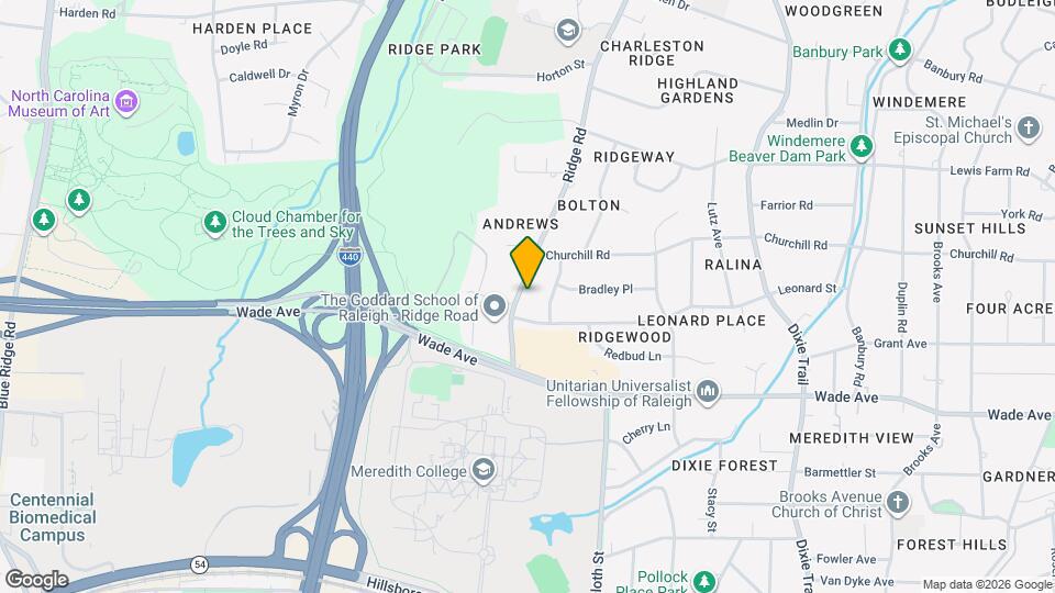 1312 Ridge Rd Map and Location Details