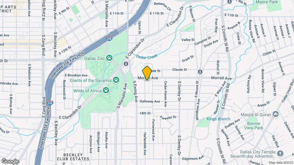 912 Harlandale Ave Map and Location Details