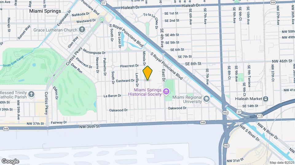425 Minola Dr Map and Location Details
